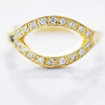 ≪Crescent Luna/クレセントルナ≫MISTERIO/ミステリオ ピンキーリング　GOLD