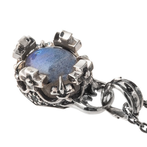 ≪Artemis Kings/アルテミスキングス≫オーバルクラウンペンダントラブラドライト