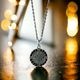 ≪AQUA SILVER/アクアシルバー≫幸せのシックスペンスコイン・ワイルドネックレス