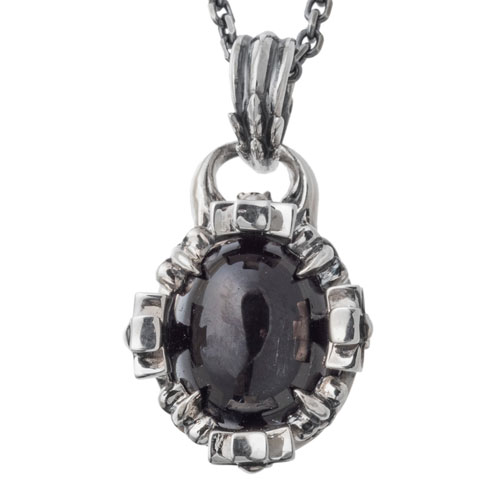 ≪Artemis Kings/アルテミスキングス≫オーバルクラウンペンダントブラックスター