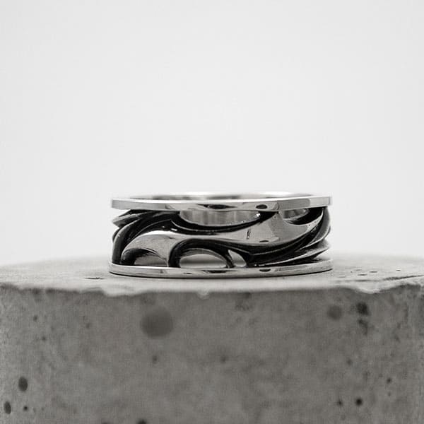 ≪DAgDART/ダグダート≫【Lindwurm】シルバーリング /刻印可能