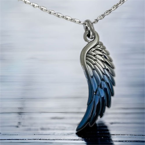 ≪AQUA SILVER/アクアシルバー≫フェザーペンダント　