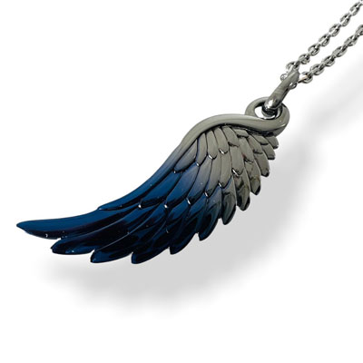 ≪AQUA SILVER/アクアシルバー≫フェザーペンダント　