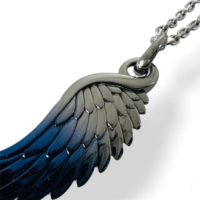 ≪AQUA SILVER/アクアシルバー≫フェザーペンダント　