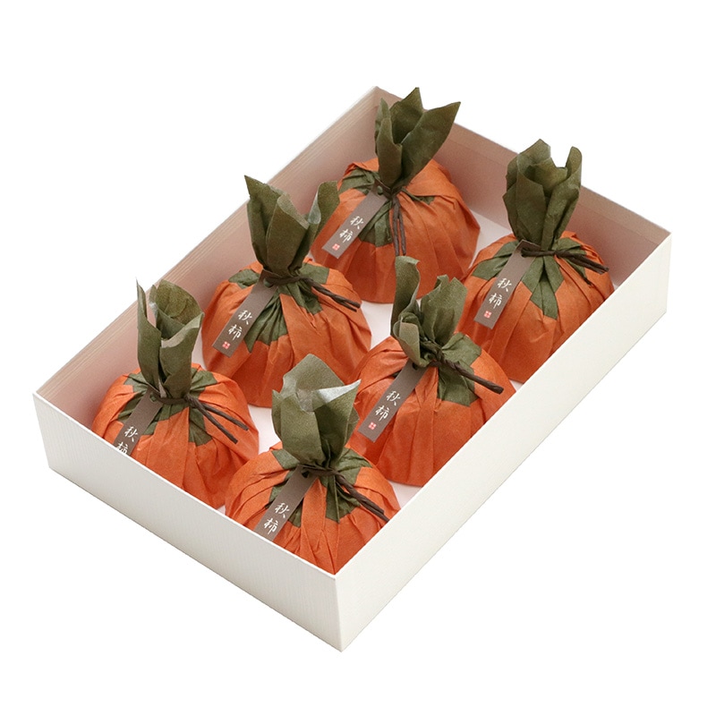 秋柿 9個入. | 季節のお菓子,秋柿 | 銀座あけぼの 公式