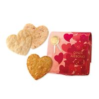 【バレンタイン】ハートせんべい ５枚入.