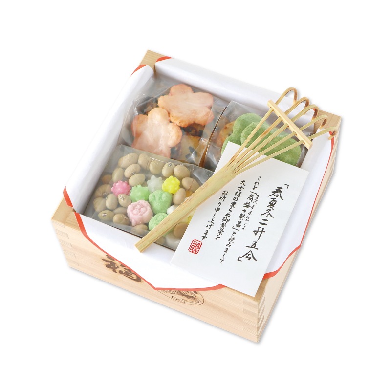 5合枡　マス　節分 節分】福枡（五合枡）. | 節分特集 | 銀座あけぼの 公式オンラインショップ