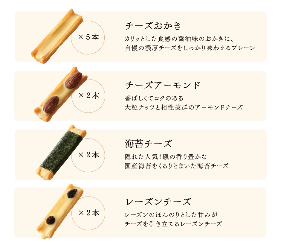 さけちー@お取引垢ページ チーズおかき. | 袋菓子 | 銀座あけぼの 公式オンラインショップ