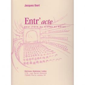 Entr'acte (flute or violin and harp) イベール 間奏曲 | 銀座十字屋