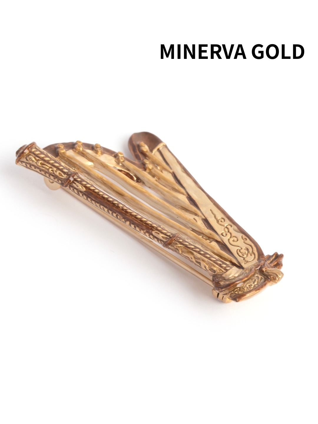 銀座十字屋オリジナル ハープのブローチ | 銀座十字屋オンラインショップ