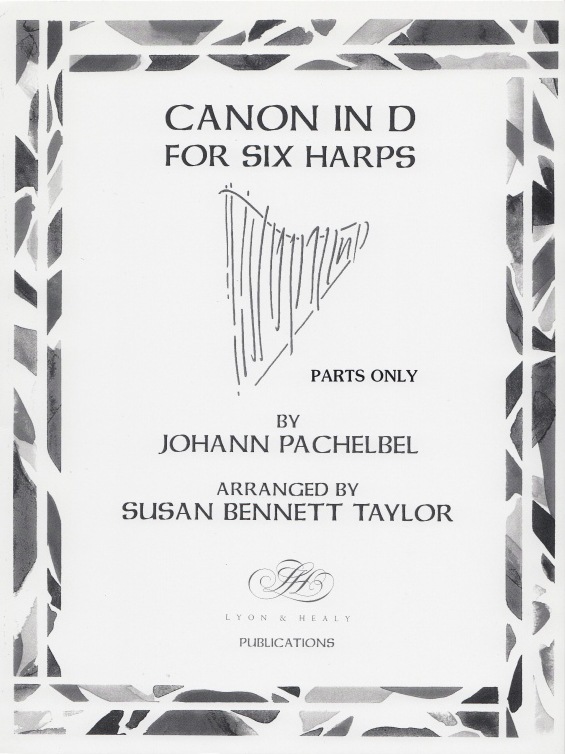 カノン / J.パッヘルベル (6台ハープ) | 銀座十字屋オンラインショップ