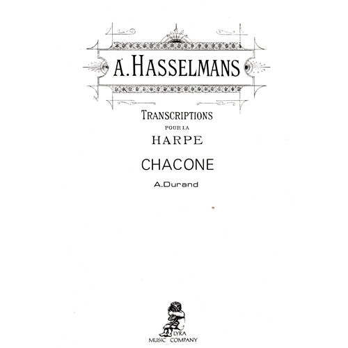 シャコンヌ A デュラン 編アッセルマン 銀座十字屋オンラインショップ