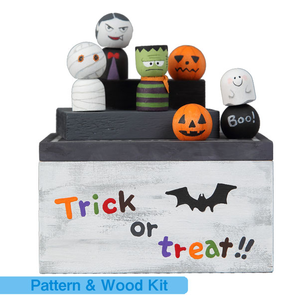 廃番・販売終了]433-350 Tole Paintで作るハロウィンボックス | すべて