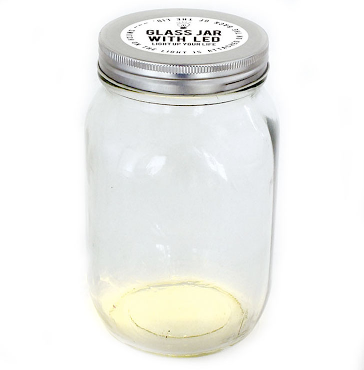 廃番・販売終了]470-00359 GLASS JAR WITH LED Sサイズ | [廃番]4