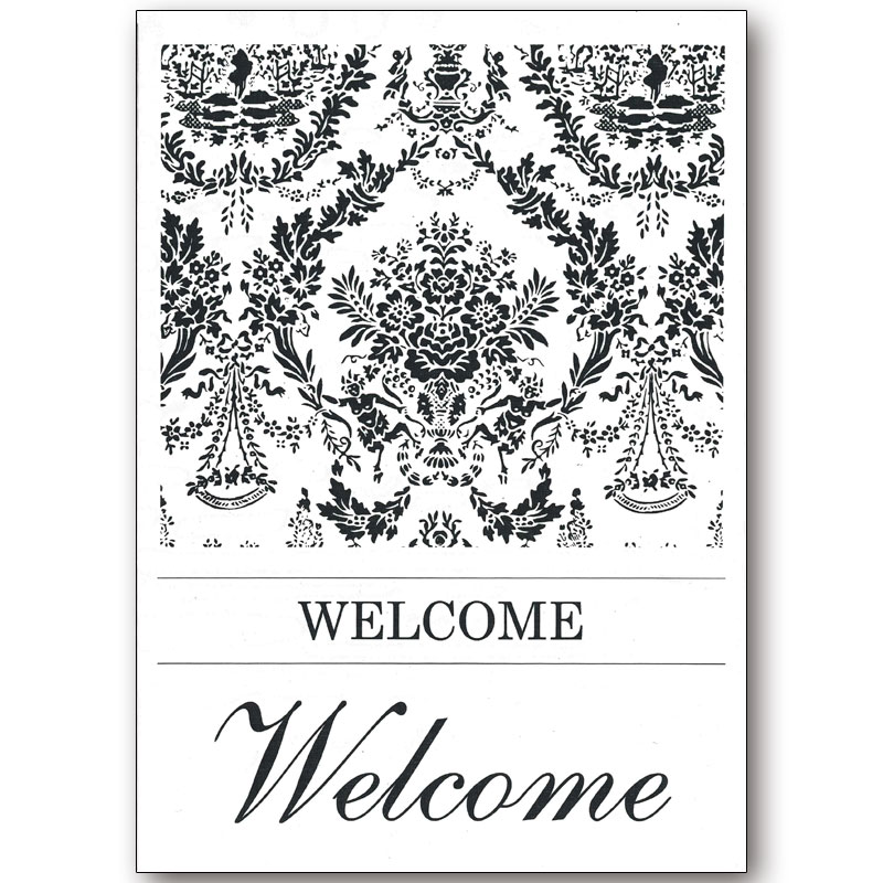 417-1674 ｢Welcomeプラークキット フレンチコーナー(小)｣【特】<br