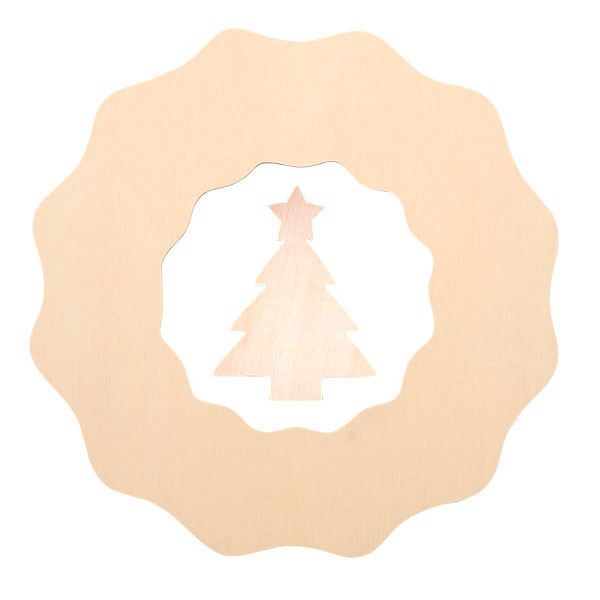ゆうゆめ♡2点☆北欧風メルヘン＆ゴージャスクリスマスリース☆☆玄関飾り☆ 417-1054 クリスマスリースキット栗原寿雅子｢北欧テイストのクリスマス