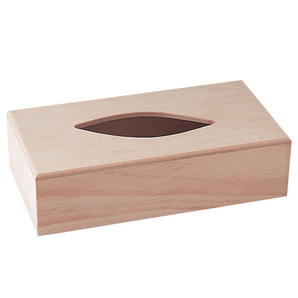 425-00897 スリムティッシュボックス リーフ<br>【トールペイント 材料  