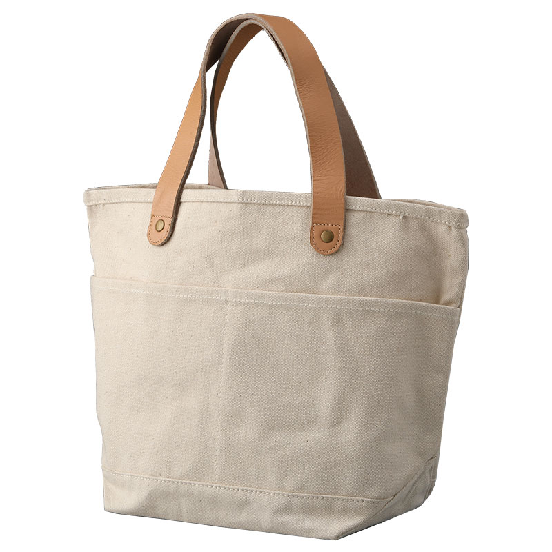 廃番・販売終了]470-00415 レザーハンドル キャンバストート