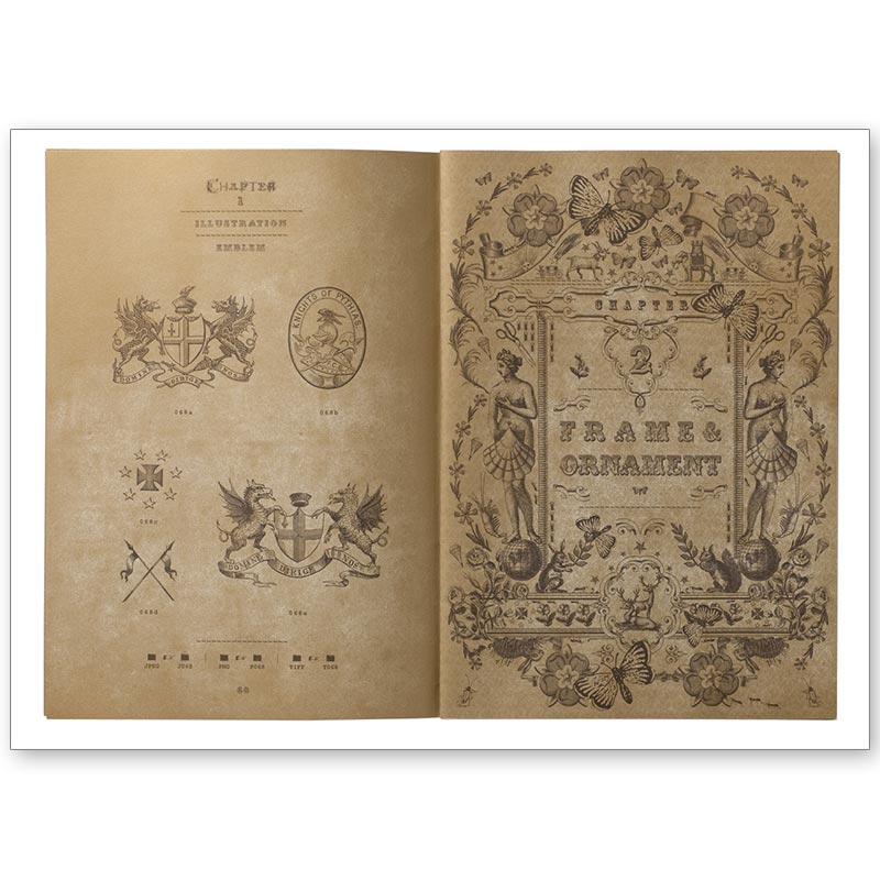 廃番・販売終了]449-2012 ｢西洋の装飾素材集｣CD-ROM付き | [廃番]449