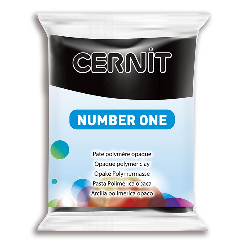 159-090100 CERNITNo1ブラック56g【P】 | ポリマークレイ（オーブン
