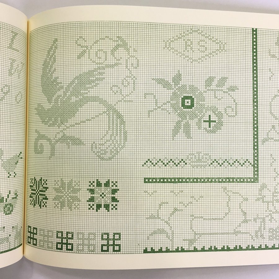 廃番・販売終了]319-00016 スウェーデンの伝統モチーフ2 | 刺繍