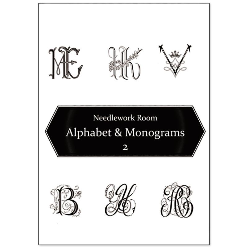 廃番・販売終了]449-9357 「Alphabet & Monograms 2」福田彩