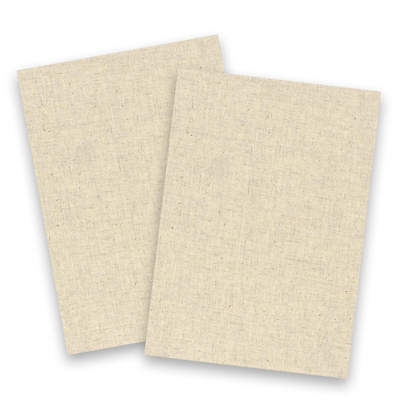 chana様一枚即日発送 423-1056 プリントできる布A4（リネン）縫い付け用2枚入【K】 | 素材
