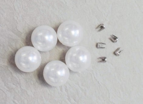 リベリーノ　パール付 reve リ～ノ パール ホワイト(4mm-12mm) リベリーノ-手芸センタードリーム公式通販サイト