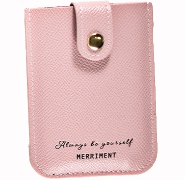 417-2722 カードホルダー ピンク【K】<br>【トールペイント 材料 