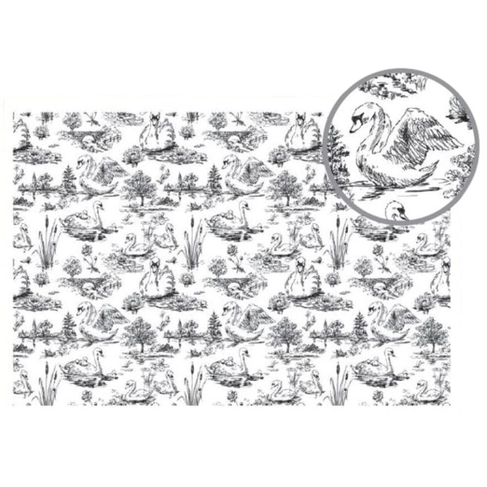 ☆ アレシンスキー シルクスクリーン 417-7183 白鳥 栗原寿雅子 シルクスクリーン【特】 | シルク