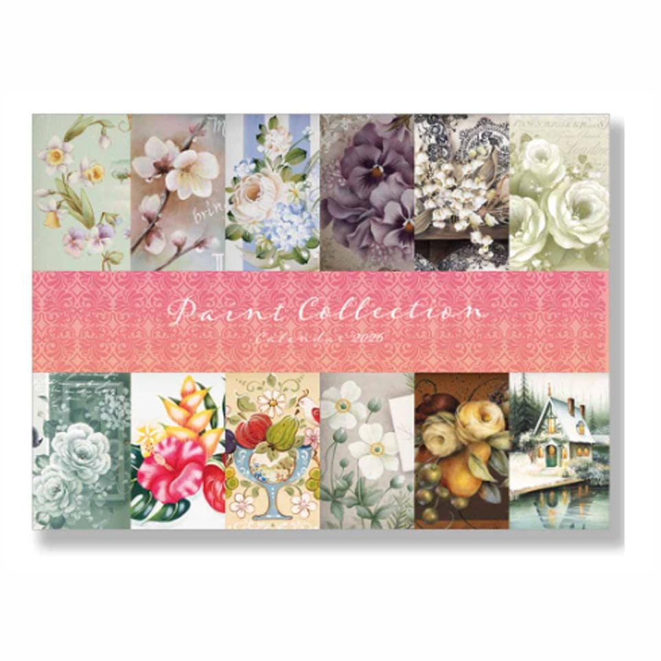 トールペイント作品　百花繚乱2025-1 トールペイント作品 百花繚乱2025-1