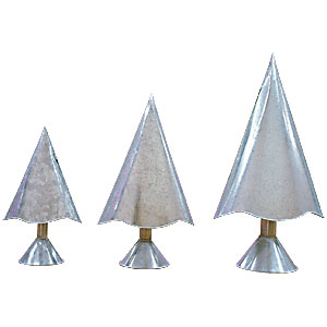 廃番・販売終了]417-785 ティン・クリスマスツリー・トリオ