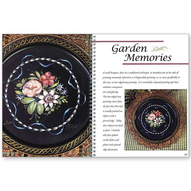 廃番・販売終了]2-02165 ｢VICTORIA'S PAINTED GARDEN｣著:Jo Sonja