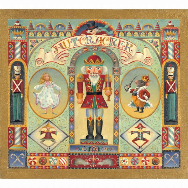 トールペイント 作品 ハロウィン くるみ割り人形 リバーシブル