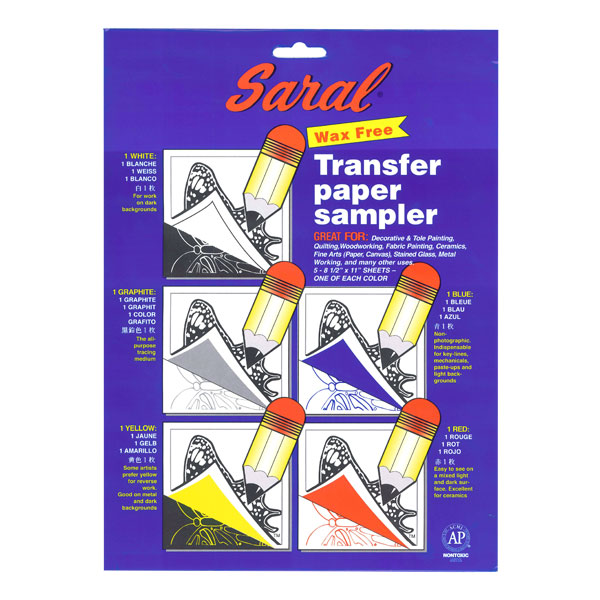 セルソさま専用ページ 423-509 サーラル転写紙 5色セット【B】<br>【トールペイント 材料