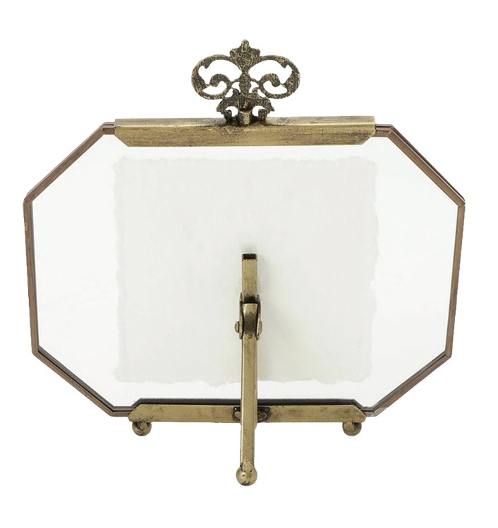 417-2857 イーゼルフォトフレーム横長【K】 | 素材,フレーム（額