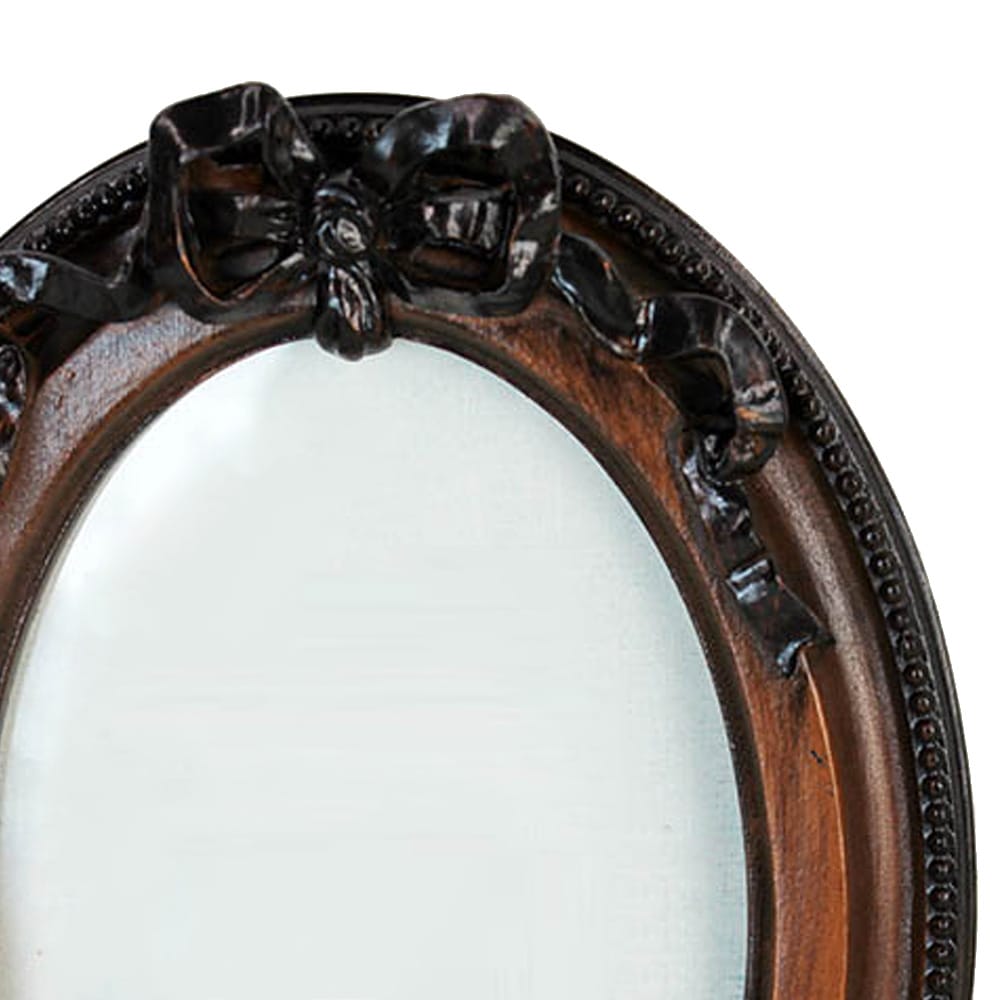 417-2744 リボンフレームオーバル【K】<br>【トールペイント 材料