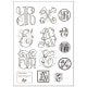 417-7050 Alphabet & Monograms 1 ʡ�ĺ̥ȥ졼�������ȡ��á�