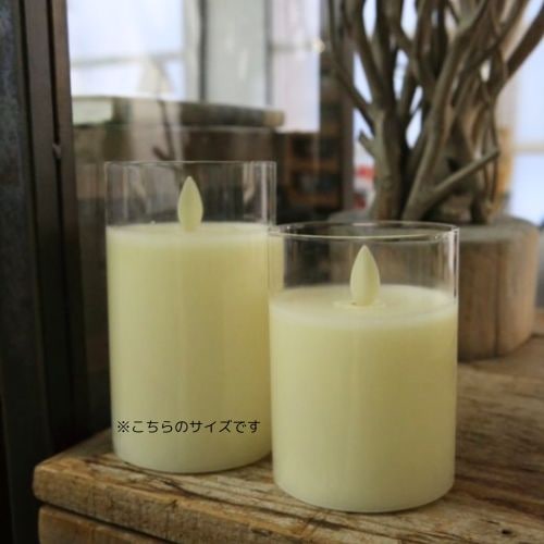 417-2714 LEDグラスカバーキャンドル【K】<br>【トールペイント 材料