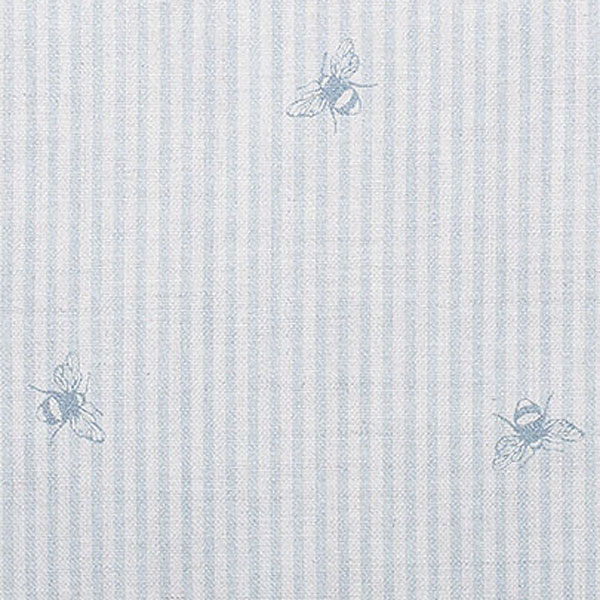 [���֡����佪λ]004-1002 Bee Pinstripe-Powder Puff Blue