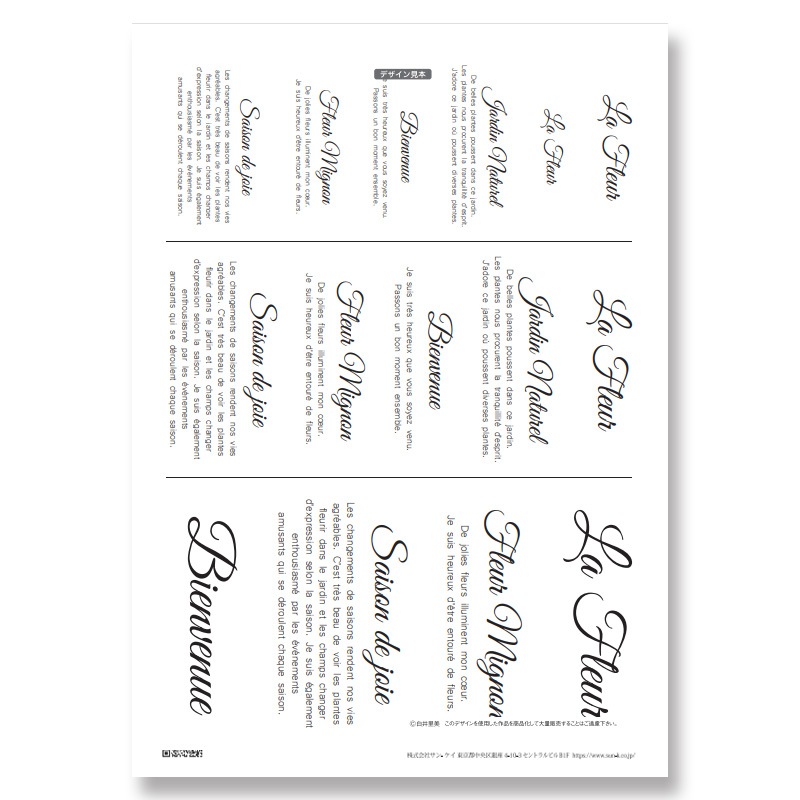 417-7109 La Fleur Τ륯꡼á<br>ڥȡڥ 