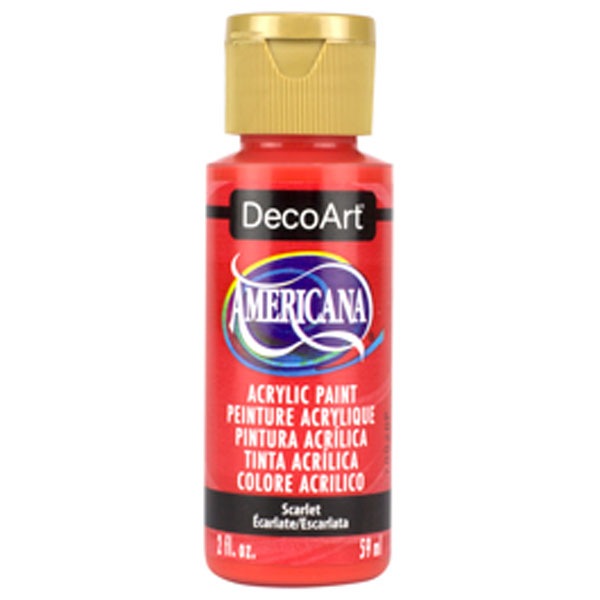 325-345 スカーレット《DecoArt・アメリカーナ》<br