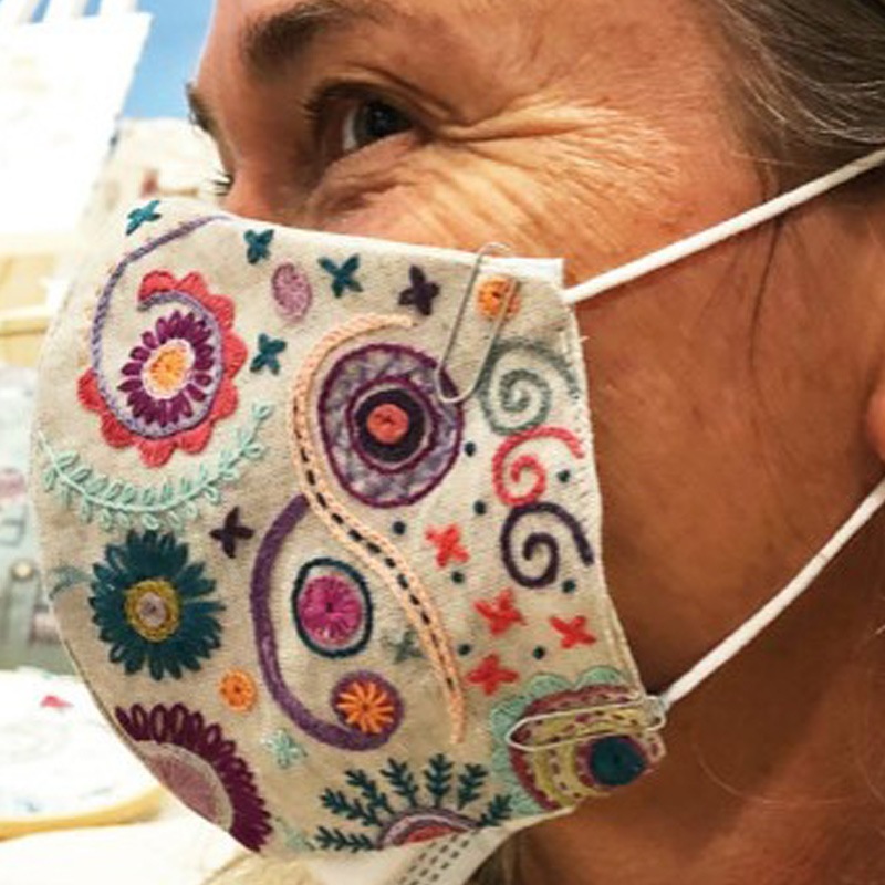 [�߸˸¤����佪λ]044-00567 SurMaskFloral������̵/�ϥ�ɥ֥å��աˡ�K��