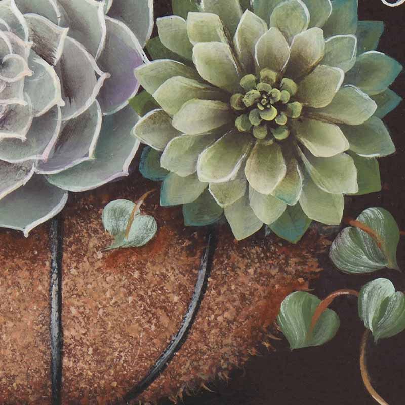 411-00285 半矢ますみパターンパケット「多肉植物の輝く季節