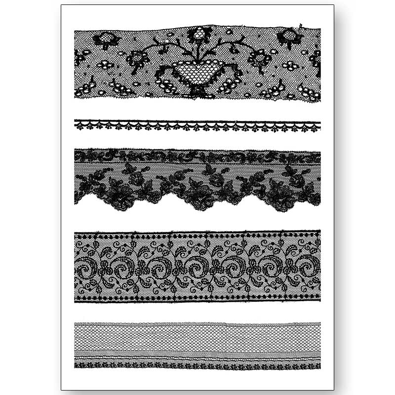 [�߸˸¤ꡦ���佪λ]417-1769 Border Lace ������� ���륯�����꡼����á�