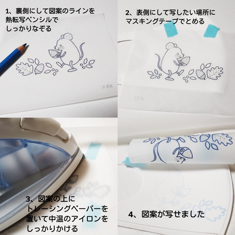 423-1061 熱転写ペンシル赤【K】<br>【トールペイント 材料