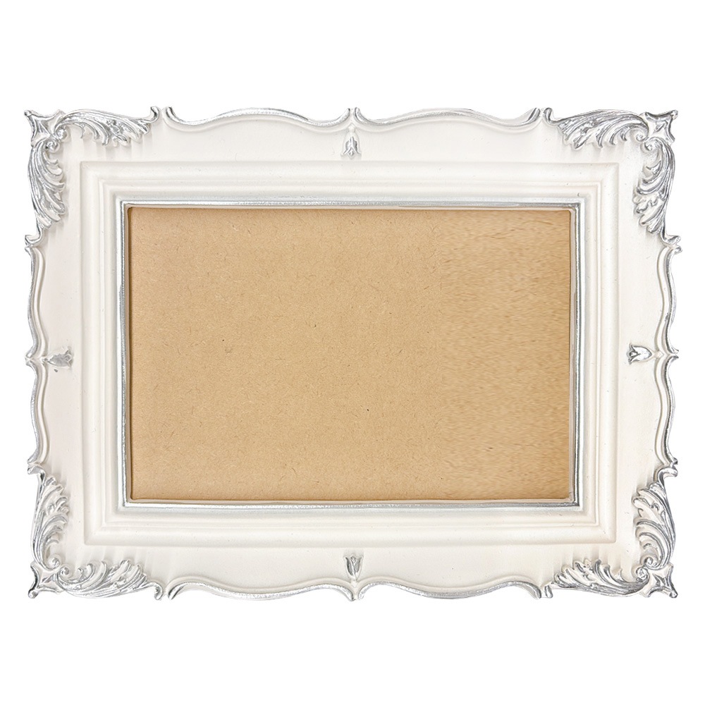 417-2740 フレンチ シルバーフレーム 【K】 | 素材,フレーム（額