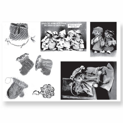 417-7134 Cat's �� Knitting �Ϻ�᥷�륯�����꡼�� ���á�<br>�ڥȡ���ڥ���� ������