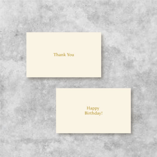 選べるメッセージカード