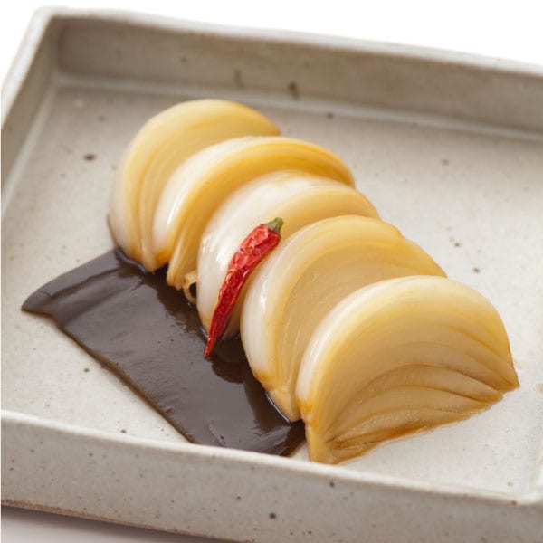 淡路産の玉ねぎ醤油漬